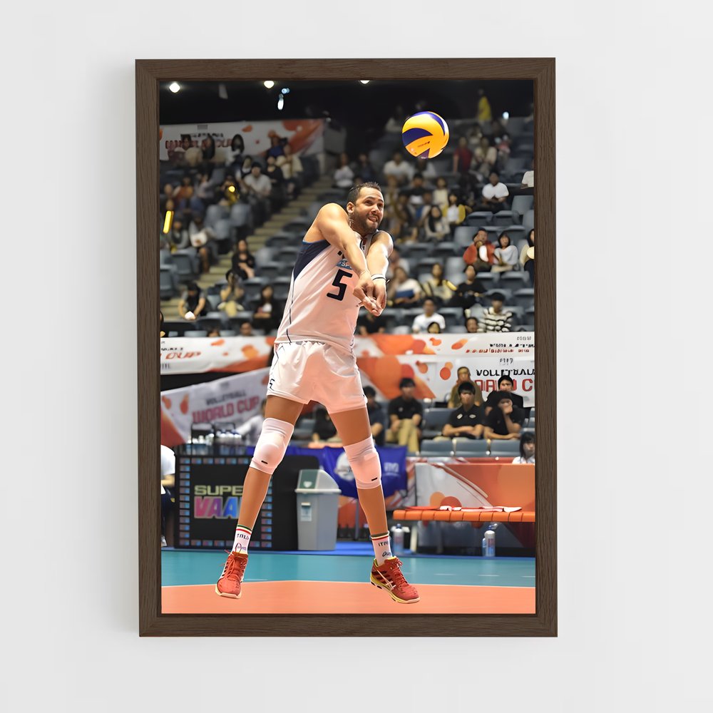 Poster La Reine du Volley – affiche Volleyball (vue 5)